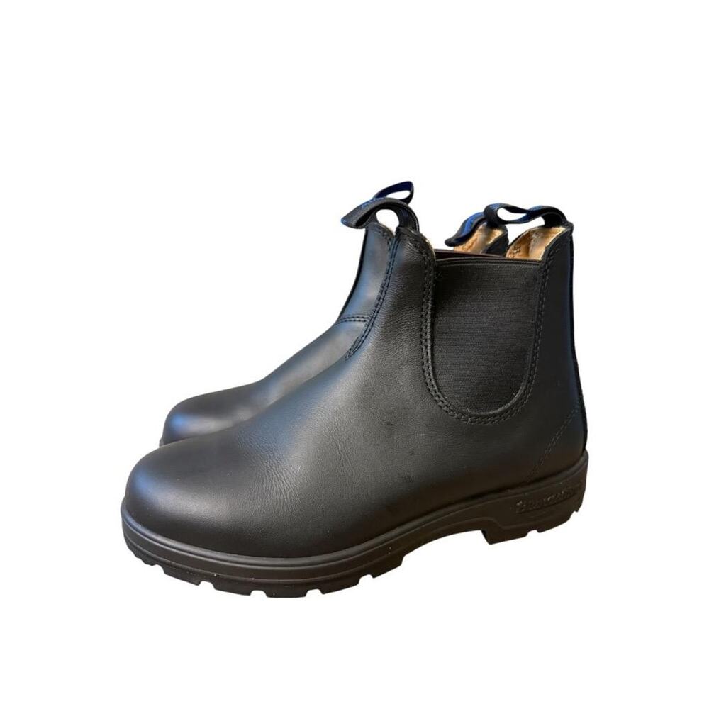 Blundstone Thermal Series Chelsea Boot Black Leather EUC Women US size 7.5 - Picture 2 of 7